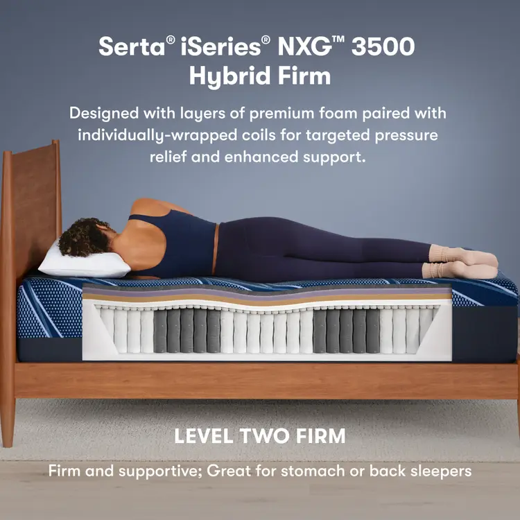 Serta® iSeries® NXG™ Mattress - 3500 Hybrid