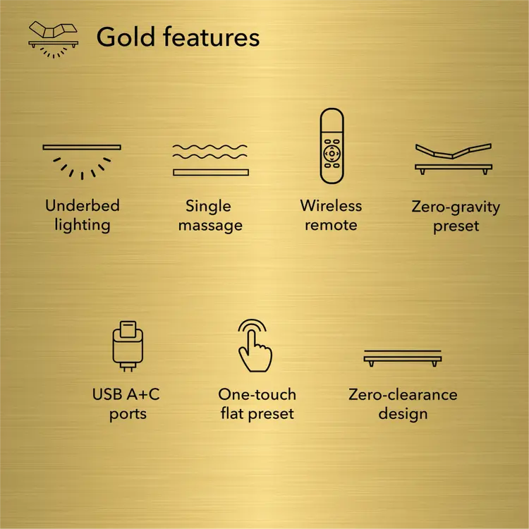 baselogic™ Gold Adjustable Base
